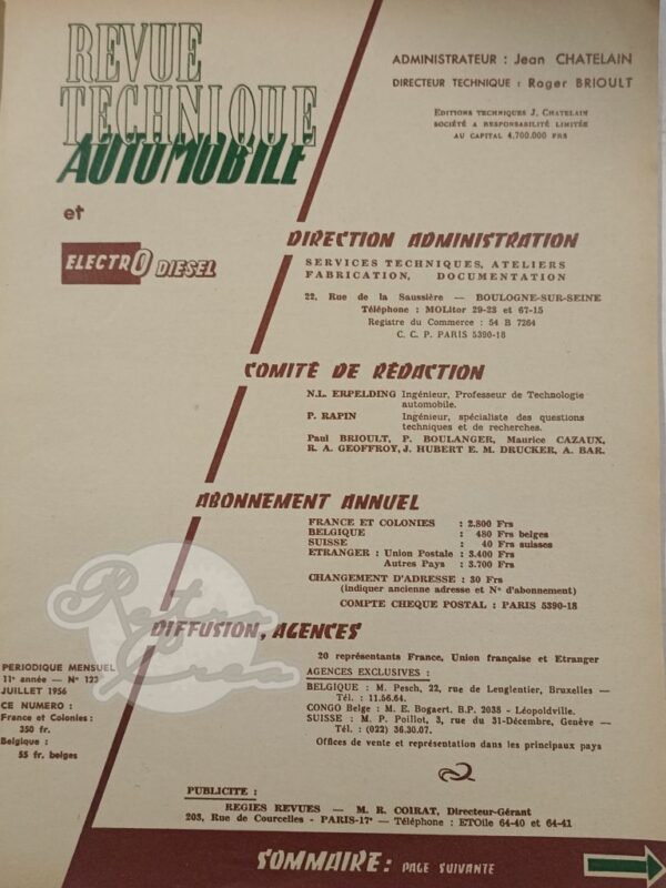 Revue Technique RTA Citroen T45, P45, T55 (partie 2) – Image 2