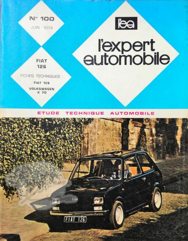 Revue Technique L'Expert Automobile Fiat 126