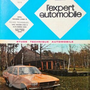 Revue Technique L'Expert Automobile Opel Rekord 2100D