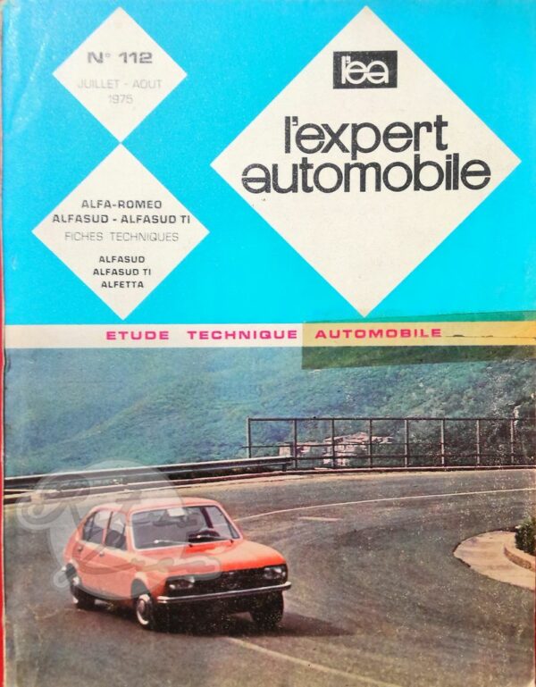 Revue Technique L'Expert Automobile Alfa-Romeo Alfasud