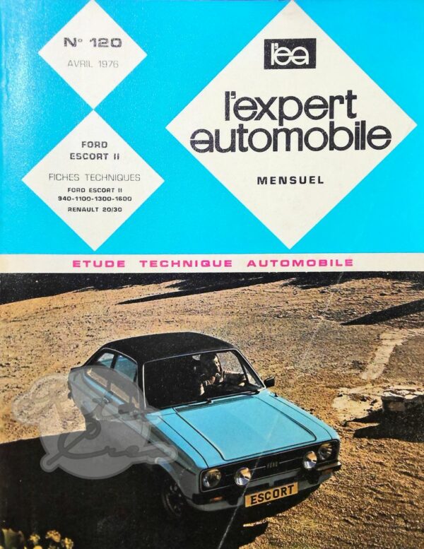 Revue Technique L'Expert Automobile Ford Escort II