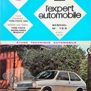 Revue Technique L'Expert Automobile Ford Fiesta 1300