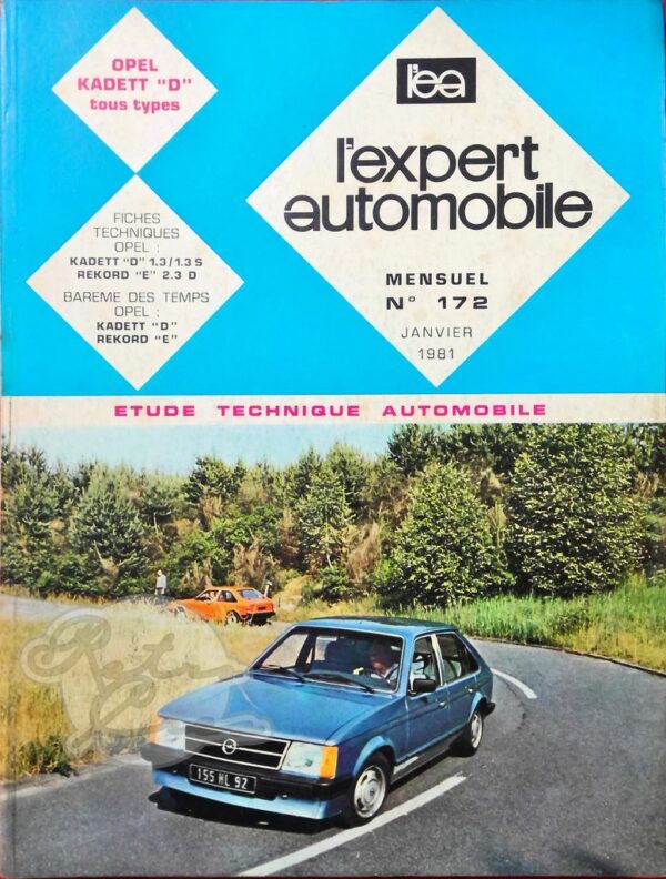 Revue Technique L'Expert Automobile Kadett D