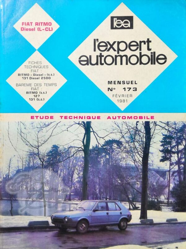 Revue Technique L'Expert Automobile Ritmo Diesel