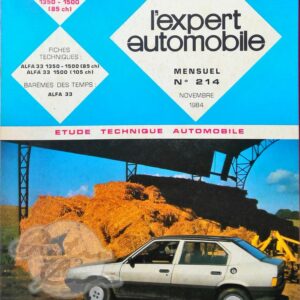 Revue Technique L'Expert Automobile Alfa Romeo 33 1350 1500