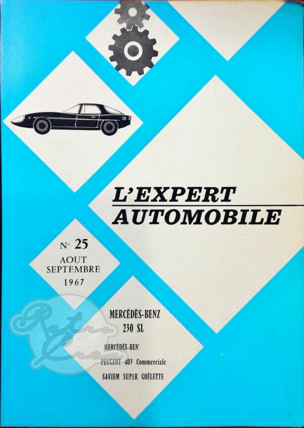 Revue Technique L'Expert Automobile Mercedes-Benz 230 SL