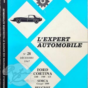 Revue Technique L'Expert Automobile Ford Cortina 1200 1500 GT