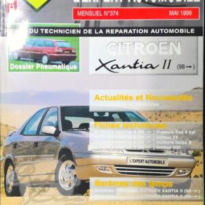Revue Technique L'Expert Automobile Citroën Xantia II