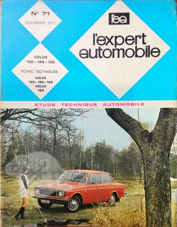 Revue Technique L'Expert Automobile Volvo 142 144 145