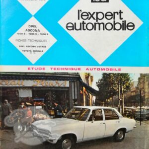 Revue Technique L'Expert Automobile Opel Ascona1200S 1600S 1900S