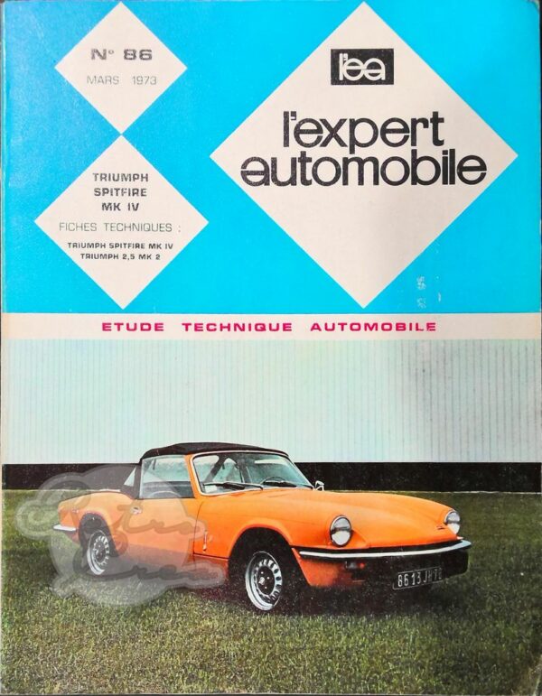 Revue Technique L'Expert Automobile Triumph Spitfire MK4