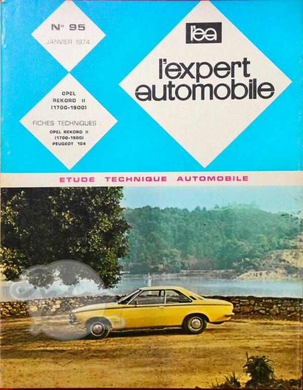 Revue Technique L'Expert Automobile Opel Rekord II (1700 1900)