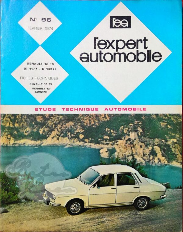 Revue Technique L'Expert Automobile R12 TS (R1177 R1337)