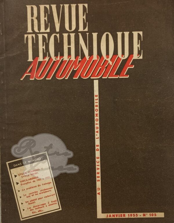 Revue Technique RTA Diamond T 980, 981