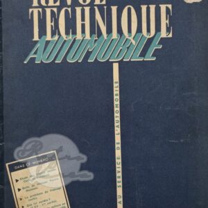 Revue Technique RTA Ford Vedette : Comète Monte Carlo, Vendôme. Mors Speed