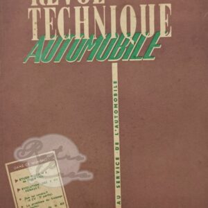 Revue Technique RTA Buick V8 Special, Super, Century, Roadmaster, Skylark (1953-55)