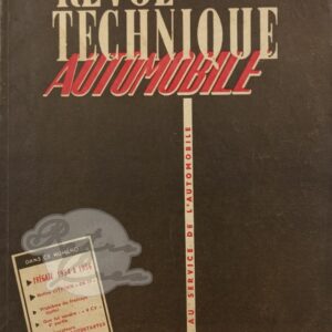 Revue Technique RTA Renault Frégate Affaire, Amiral, Domaine, Grand Pavois 1954-56
