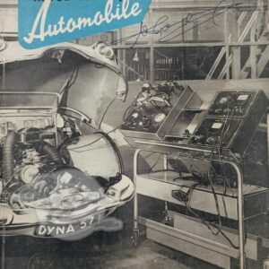 Revue Technique RTA Electricité automobile 1956