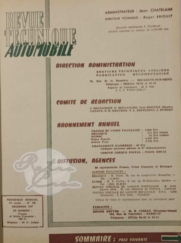 Revue Technique RTA Fiat 600, Multipla - Image 2
