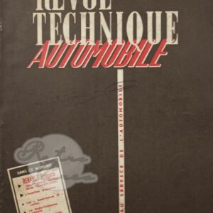 Revue Technique RTA Renault Frégate Transfluide