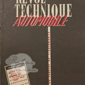 Revue Technique RTA Simca P60 Deluxe, Etoile. Unic (partie 2)