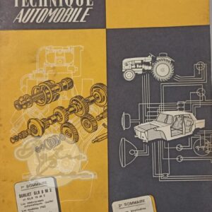 Revue Technique RTA Berliet GLR 8 M2, TLR 10 M2. Evinrude 2cyl.