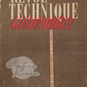 Revue Technique RTA DOG moteurs 4cyl.