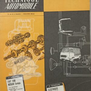 Revue Technique RTA Fiat 1100, 1100D, 1200, Neckar Europa, St-Trop
