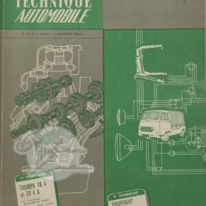 Revue Technique RTA Triumph TR4, TR4A