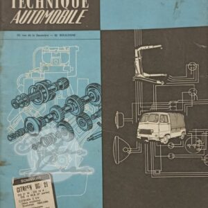 Revue Technique RTA Citroën DS21, 21M, 19A, 19MA, ID21F, 19F (partie 2)
