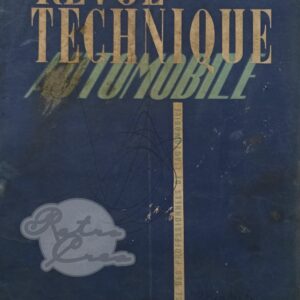 Revue Technique RTA Studebaker Champion, Commander. Saurer 3C