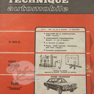 Revue Technique RTA Ford Taunus TC