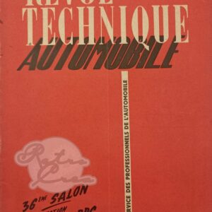 Revue Technique RTA Peugeot DMA