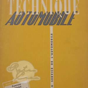 Revue Technique RTA Dodge, Fargo tous 6cyl. civils et militaires