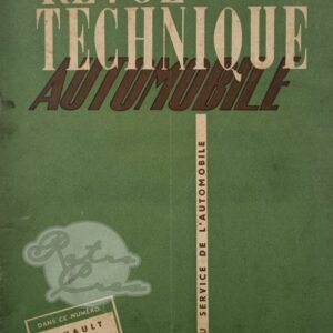 Revue Technique RTA Renault 1000kg et 1400kg (R2060, R2061)