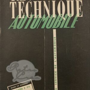 Revue Technique RTA Citroën 2cv type A, AU