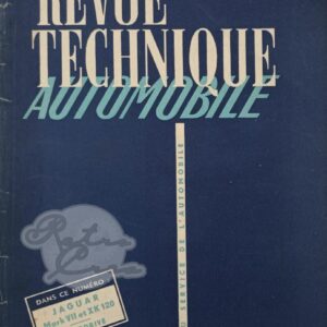 Revue Technique RTA Jaguar Mark VII, XK 120, Super Sport