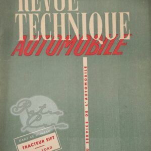 Revue Technique RTA Sift TD4