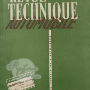 Revue Technique RTA Oldsmobile 88, 89 (1948-53)