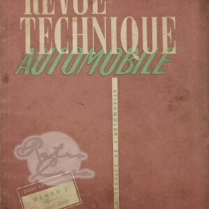 Revue Technique RTA Kaiser-Frazer Henry J